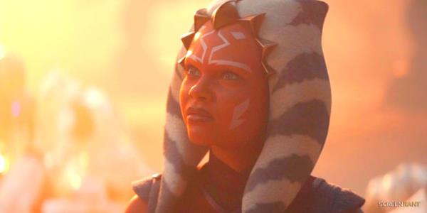 Ariana Greenblatt as young Ahsoka in episode 5