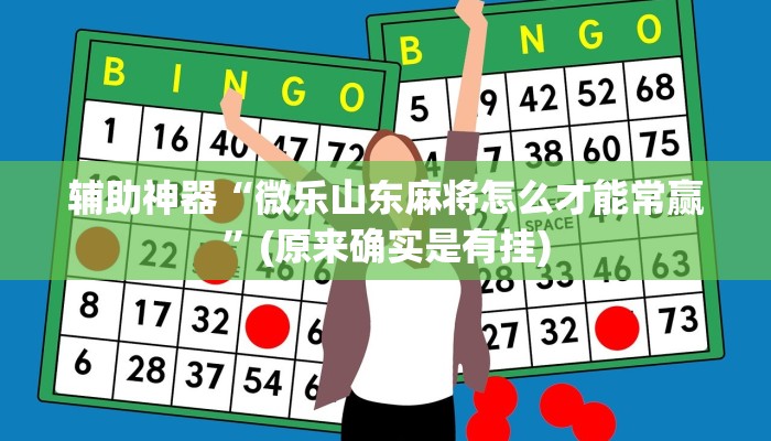 辅助神器“微友麻将外卦神器通用版”(原来确实是有挂)