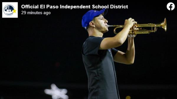 据报道，一名高中军乐队学生在橄榄球比赛中晕倒身亡