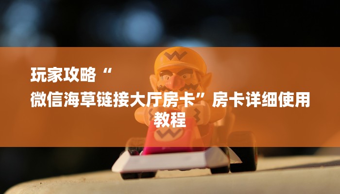 玩家攻略“
微信海草链接大厅房卡”房卡详细使用教程