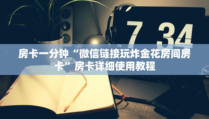 秒懂教程“微信金花房卡多少钱”获取房卡方式