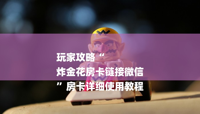 玩家攻略“
炸金花房卡链接微信
”房卡详细使用教程 玩家攻略“
炸金花房卡链接微信
”房卡详细使用教程