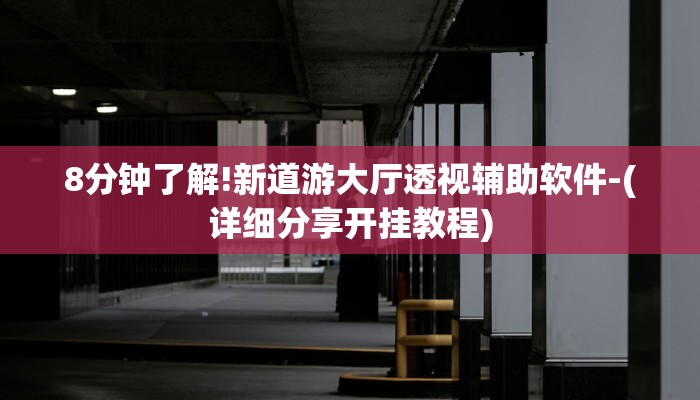 8分钟了解!新道游大厅透视辅助软件-(详细分享开挂教程)