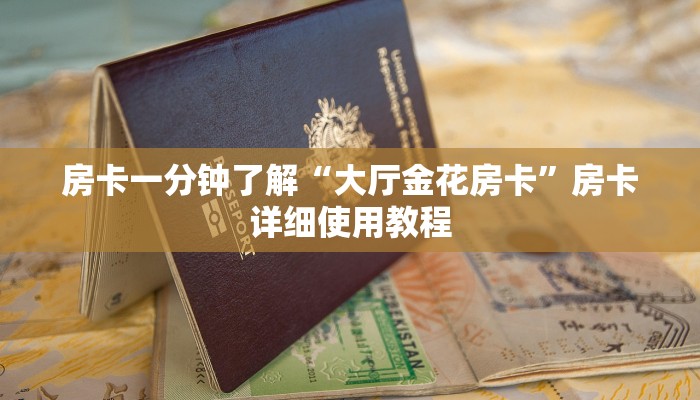 房卡一分钟了解“大厅金花房卡”房卡详细使用教程