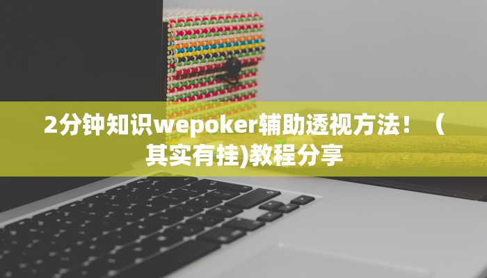 2分钟知识wepoker辅助透视方法！（其实有挂)教程分享