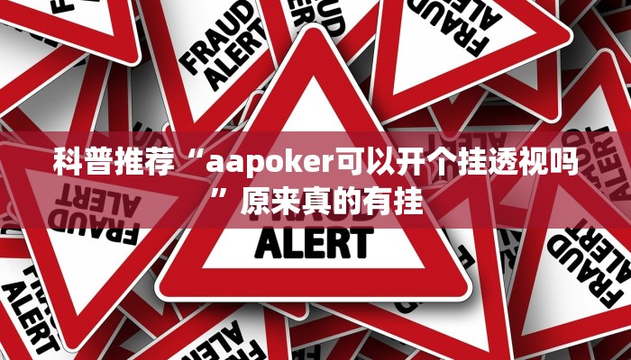 科普推荐“aapoker可以开个挂透视吗”原来真的有挂