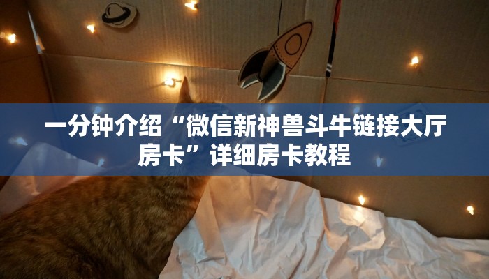 一分钟介绍“微信新神兽斗牛链接大厅房卡”详细房卡教程