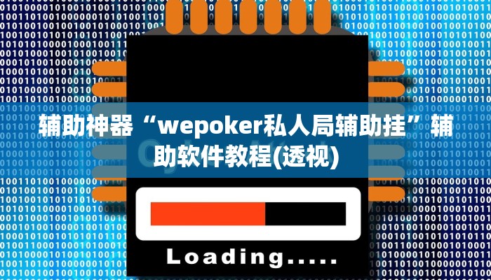 辅助神器“wepoker私人局辅助挂”辅助软件教程(透视)