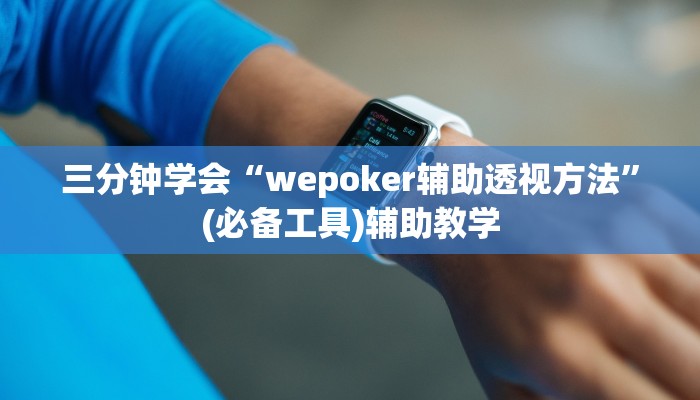 三分钟学会“wepoker辅助透视方法”(必备工具)辅助教学