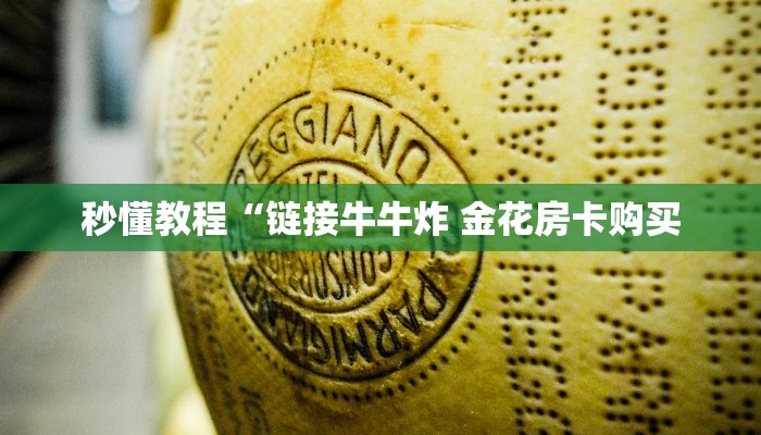 秒懂教程“链接牛牛炸 金花房卡购买